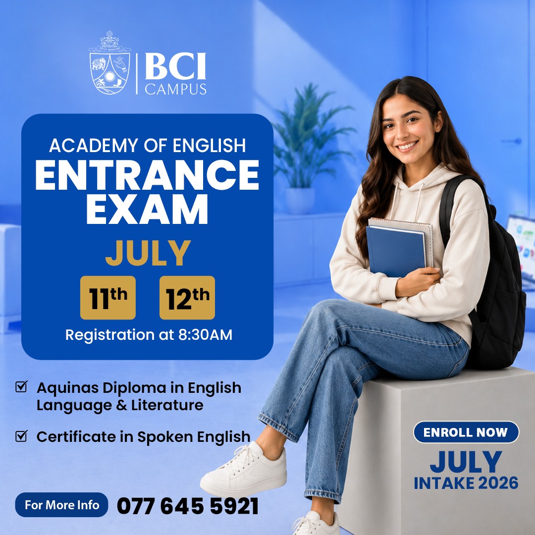 Academy of English - July Intake